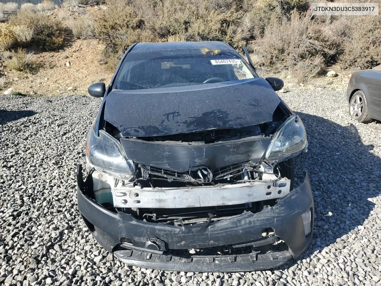 JTDKN3DU3C5383917 2012 Toyota Prius