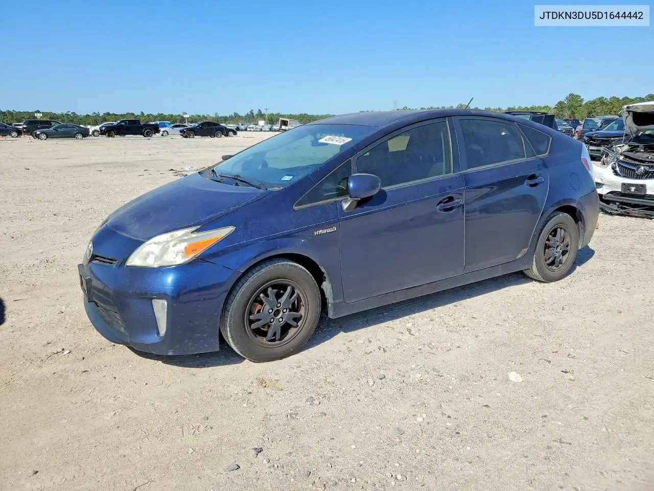 2013 Toyota Prius Two VIN: JTDKN3DU5D1644442 Lot: 46847416