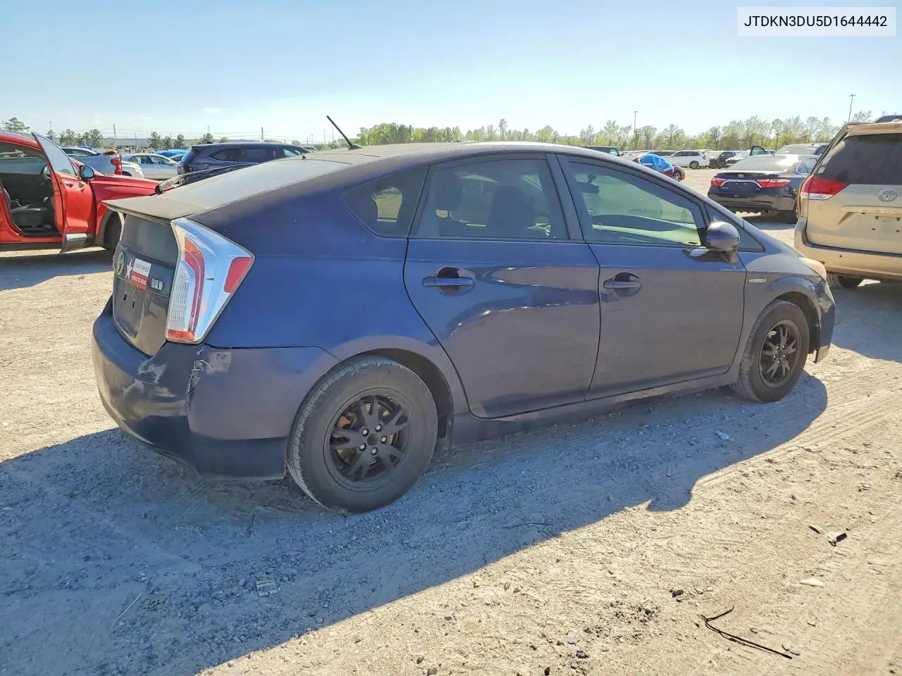 2013 Toyota Prius Two VIN: JTDKN3DU5D1644442 Lot: 46847416