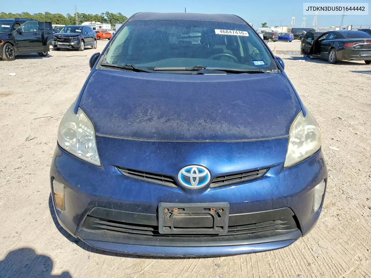 2013 Toyota Prius Two VIN: JTDKN3DU5D1644442 Lot: 46847416