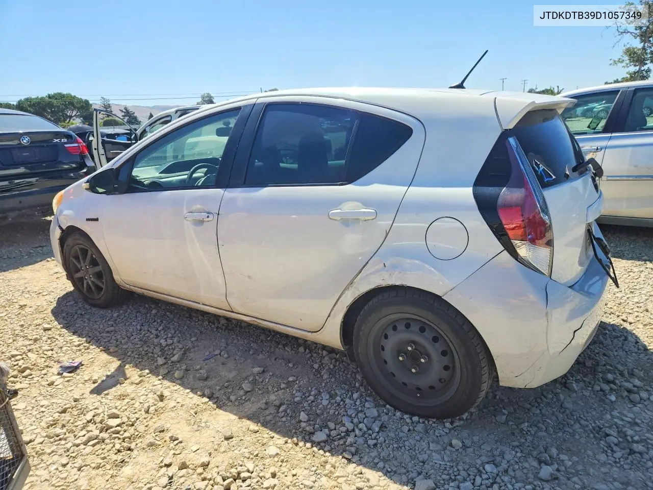 2013 Toyota Prius C One VIN: JTDKDTB39D1057349 Lot: 55372116