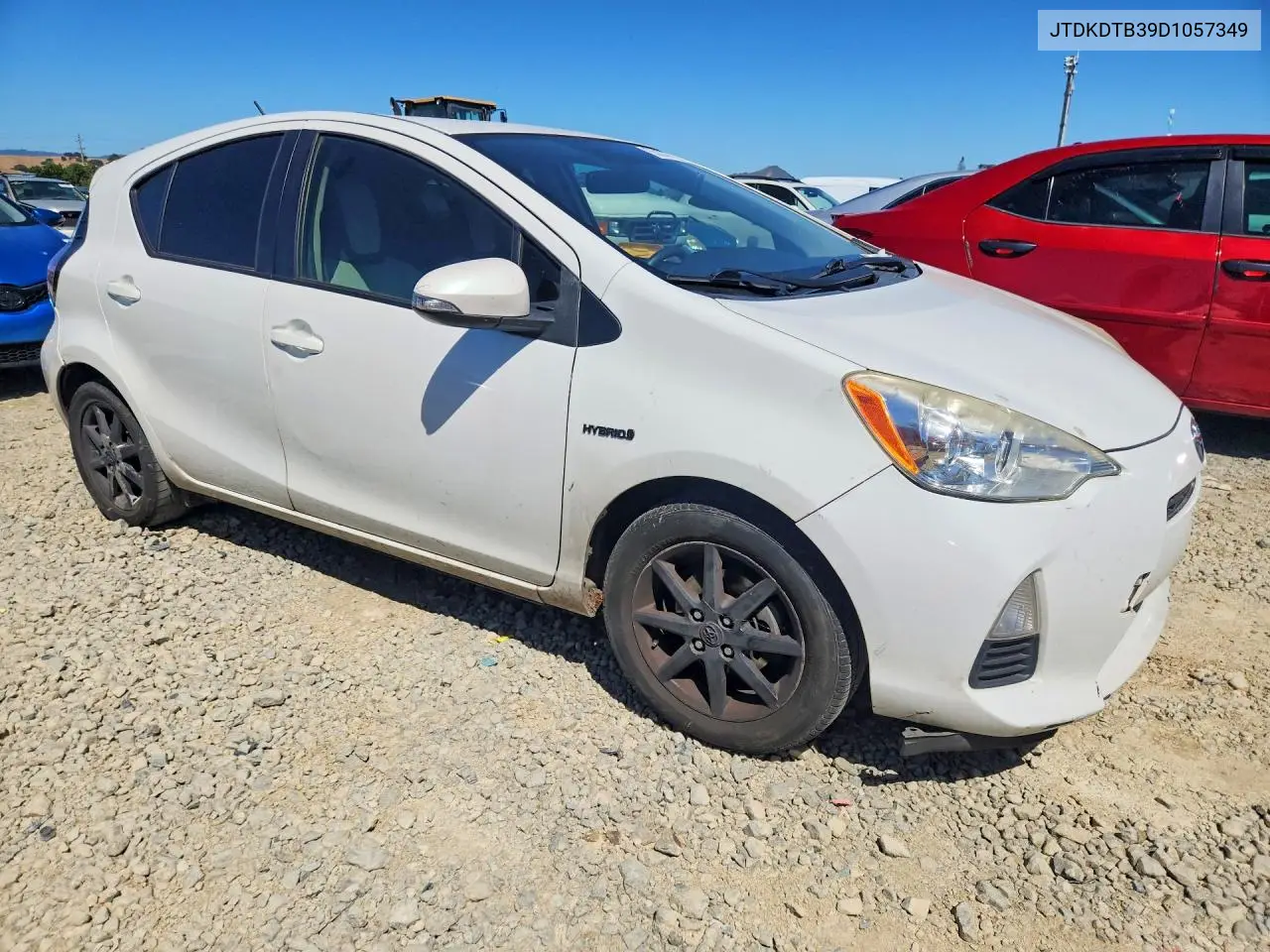 2013 Toyota Prius C One VIN: JTDKDTB39D1057349 Lot: 55372116