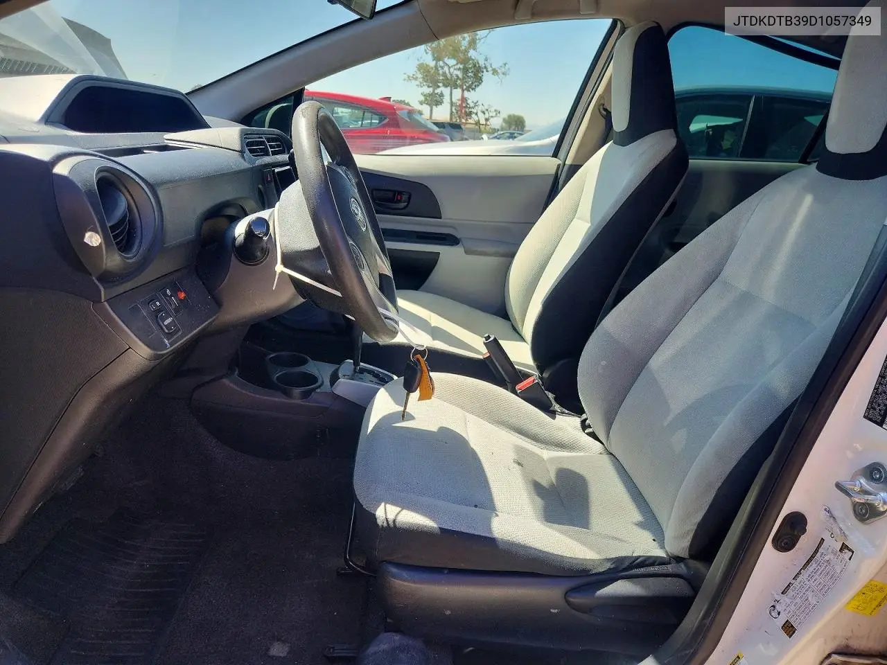 2013 Toyota Prius C One VIN: JTDKDTB39D1057349 Lot: 55372116