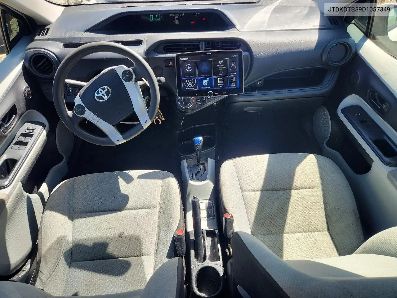 2013 Toyota Prius C One VIN: JTDKDTB39D1057349 Lot: 55372116