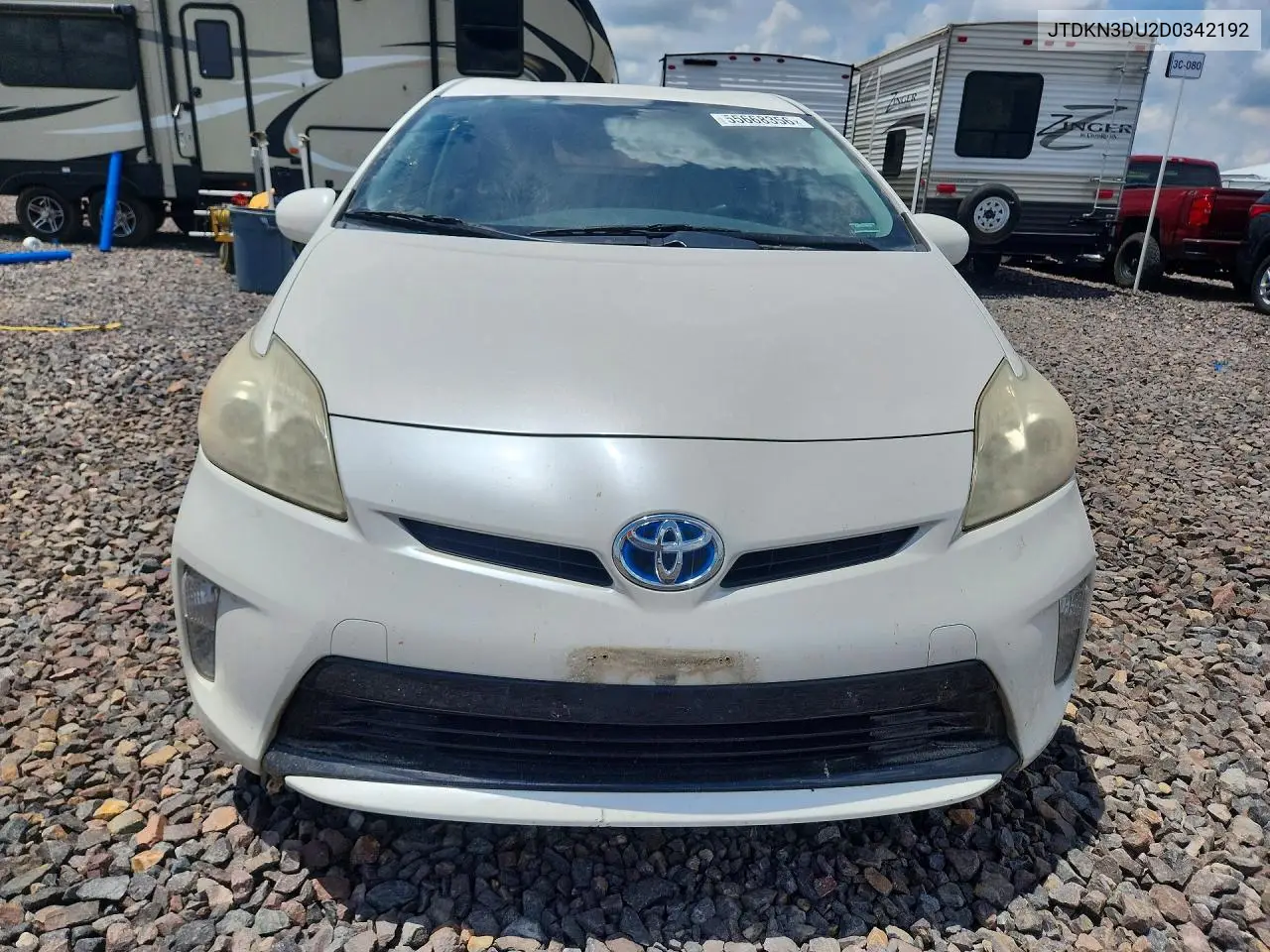 JTDKN3DU2D0342192 2013 Toyota Prius Two