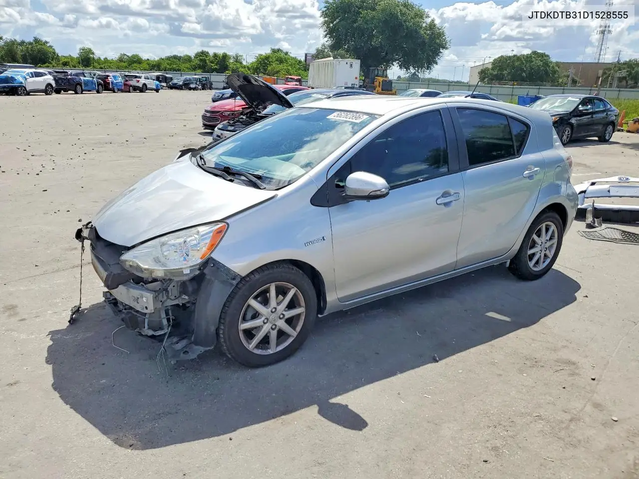 JTDKDTB31D1528555 2013 Toyota Prius C Four