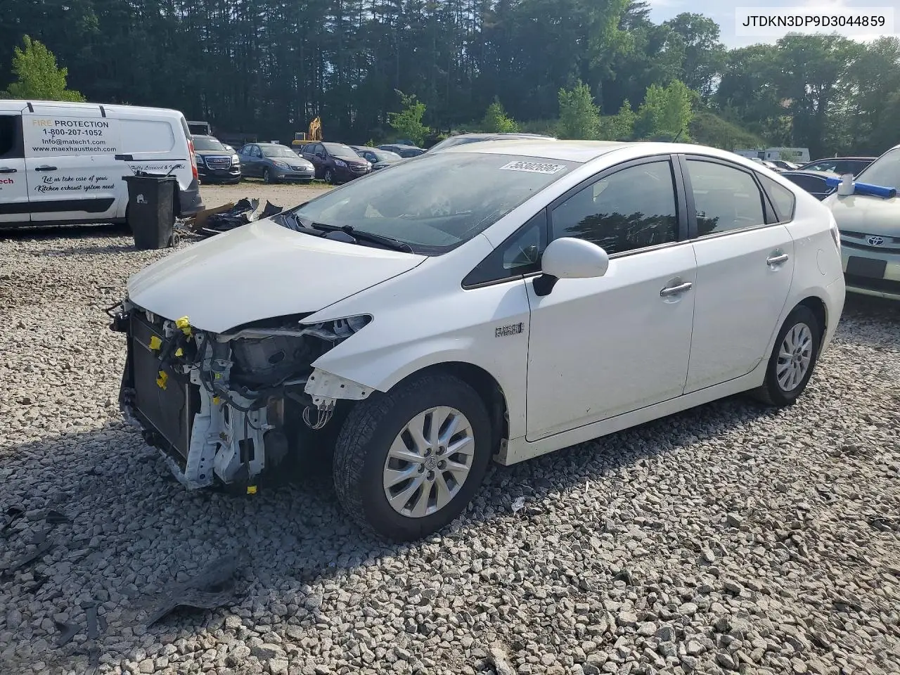 2013 Toyota Prius Plug-In Hybrid Base VIN: JTDKN3DP9D3044859 Lot: 56302696
