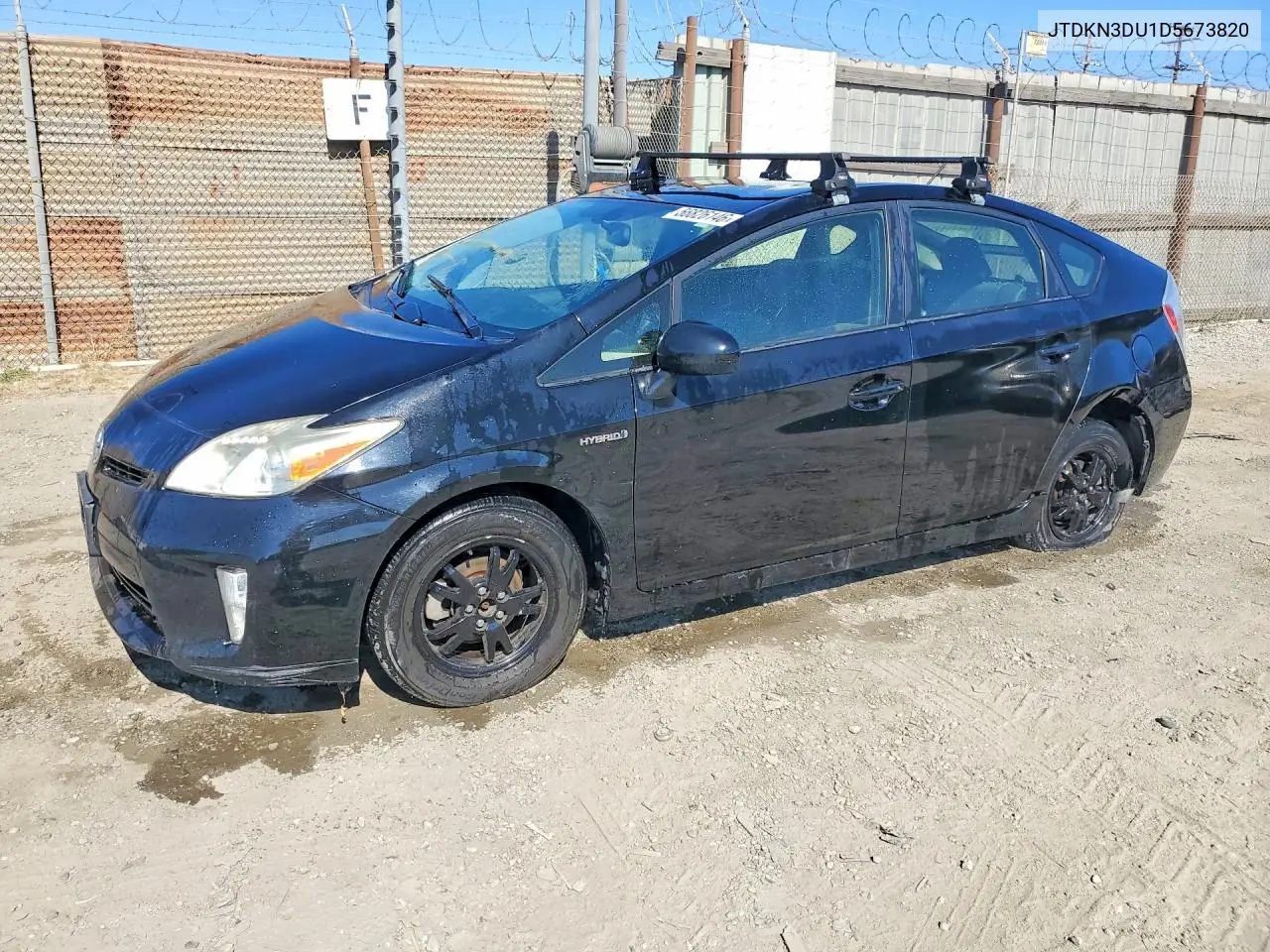 2013 Toyota Prius Four VIN: JTDKN3DU1D5673820 Lot: 56826146