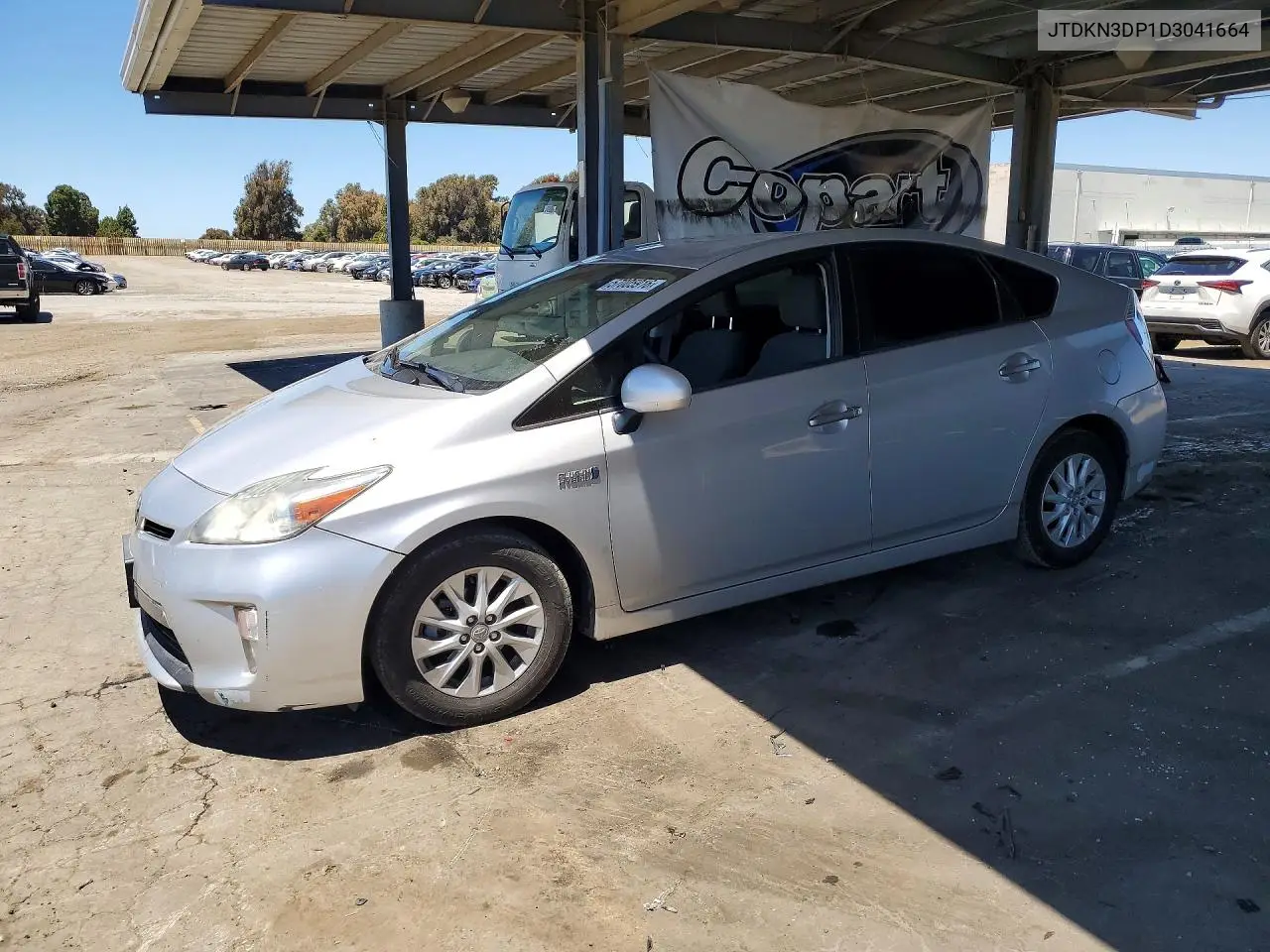2013 Toyota Prius Plug-In Hybrid Base VIN: JTDKN3DP1D3041664 Lot: 57005916