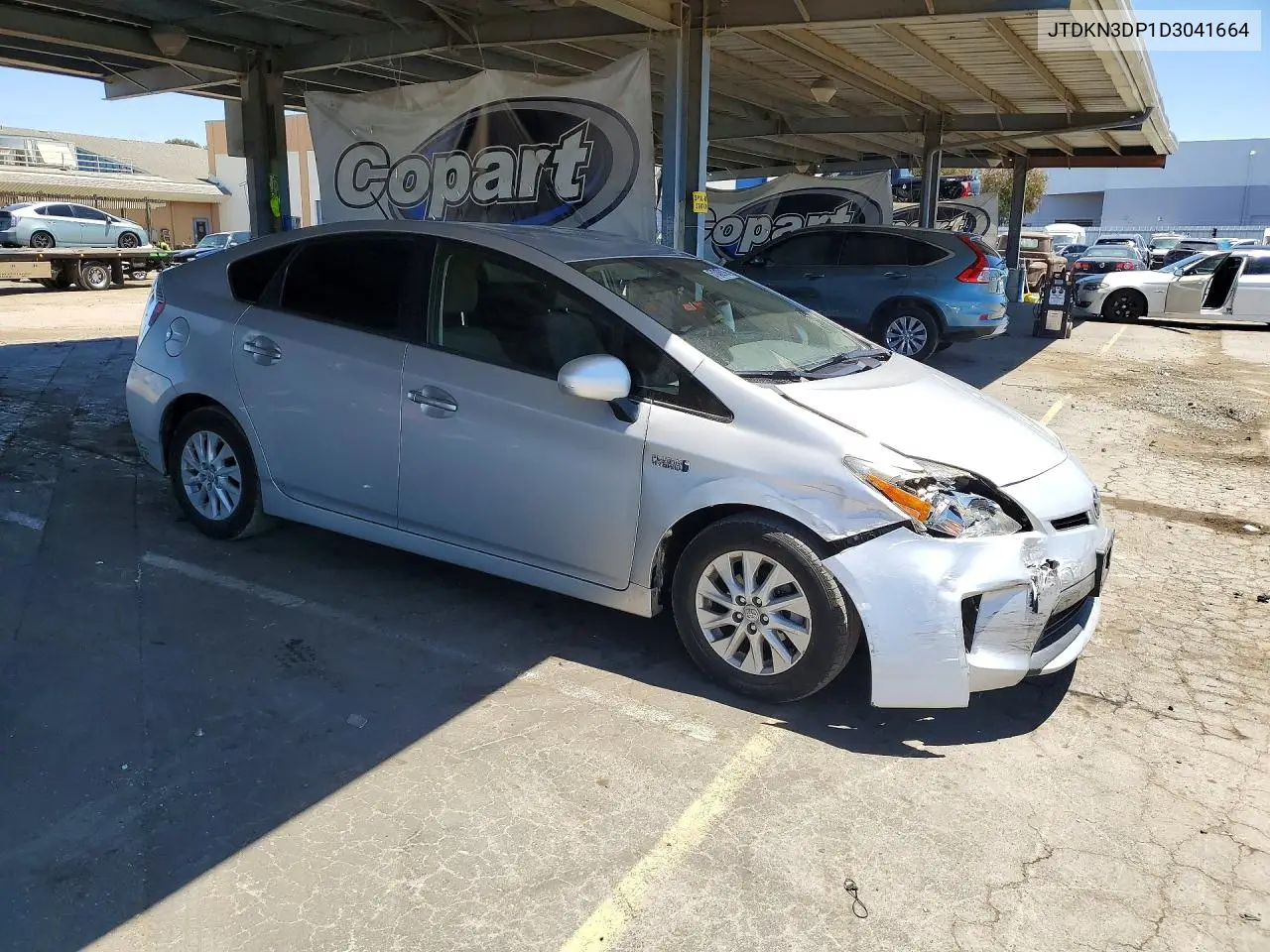 2013 Toyota Prius Plug-In Hybrid Base VIN: JTDKN3DP1D3041664 Lot: 57005916