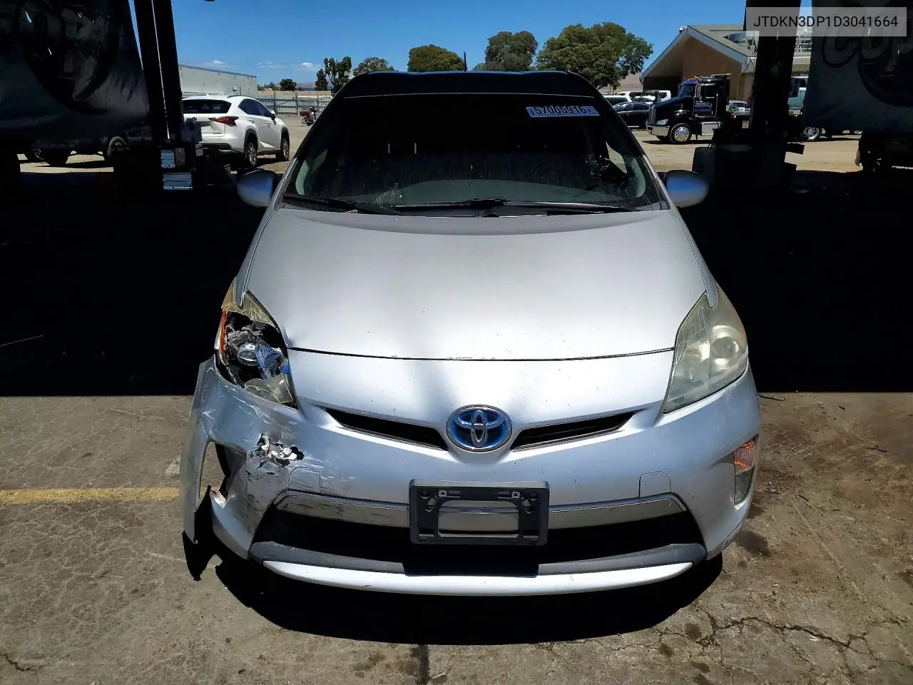 2013 Toyota Prius Plug-In Hybrid Base VIN: JTDKN3DP1D3041664 Lot: 57005916