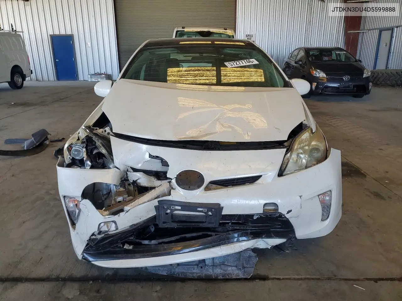 2013 Toyota Prius Three VIN: JTDKN3DU4D5599888 Lot: 57277746
