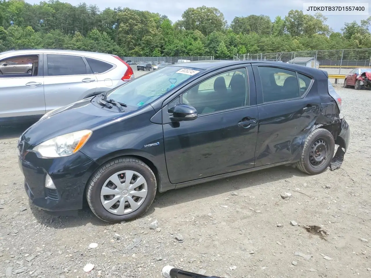 2013 Toyota Prius C Two VIN: JTDKDTB37D1557400 Lot: 58050246
