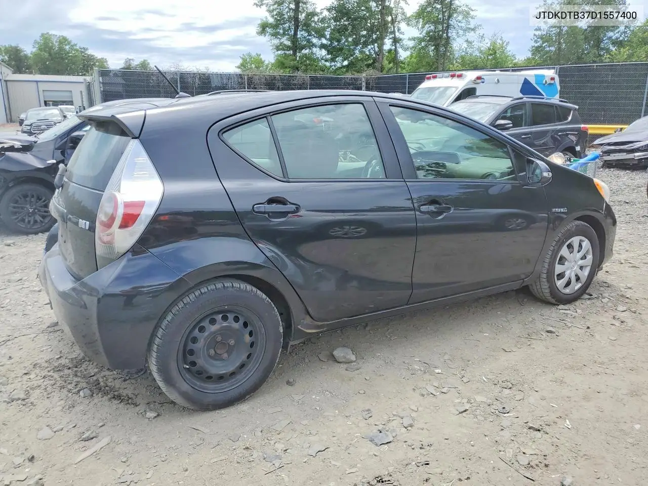 2013 Toyota Prius C Two VIN: JTDKDTB37D1557400 Lot: 58050246