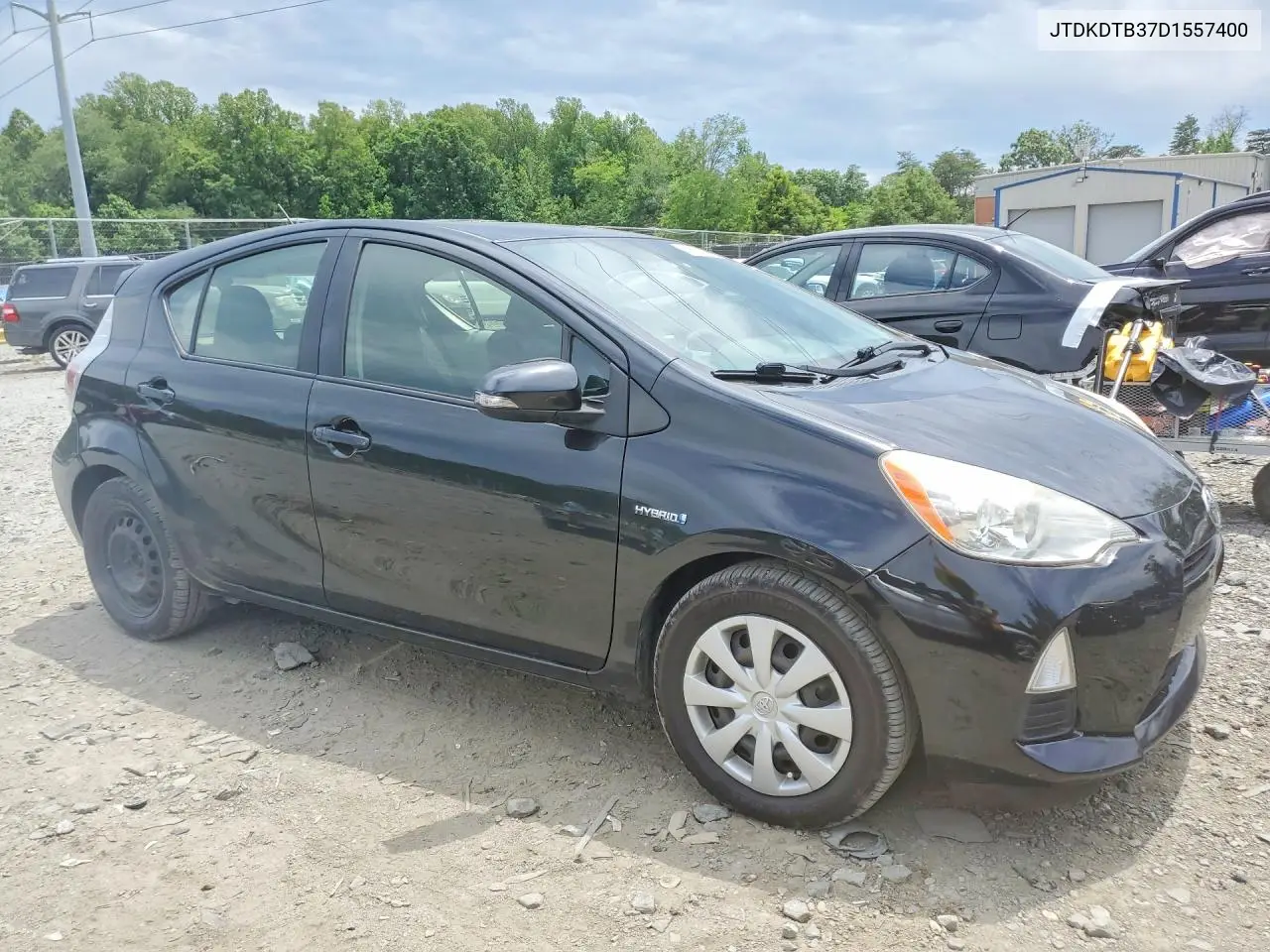 2013 Toyota Prius C Two VIN: JTDKDTB37D1557400 Lot: 58050246