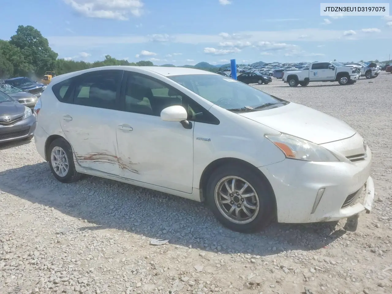 2013 Toyota Prius V Two VIN: JTDZN3EU1D3197075 Lot: 58087726