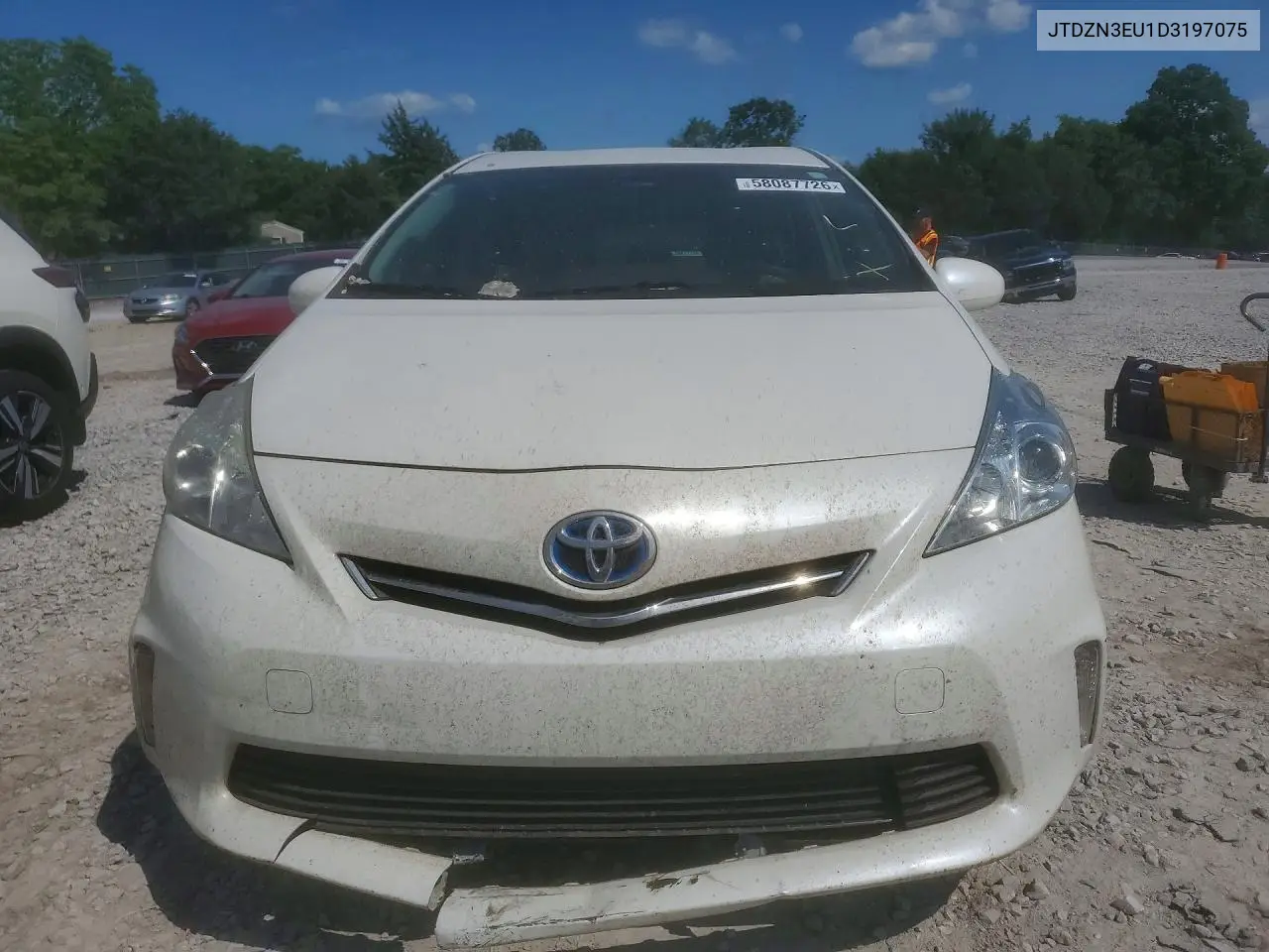 2013 Toyota Prius V Two VIN: JTDZN3EU1D3197075 Lot: 58087726