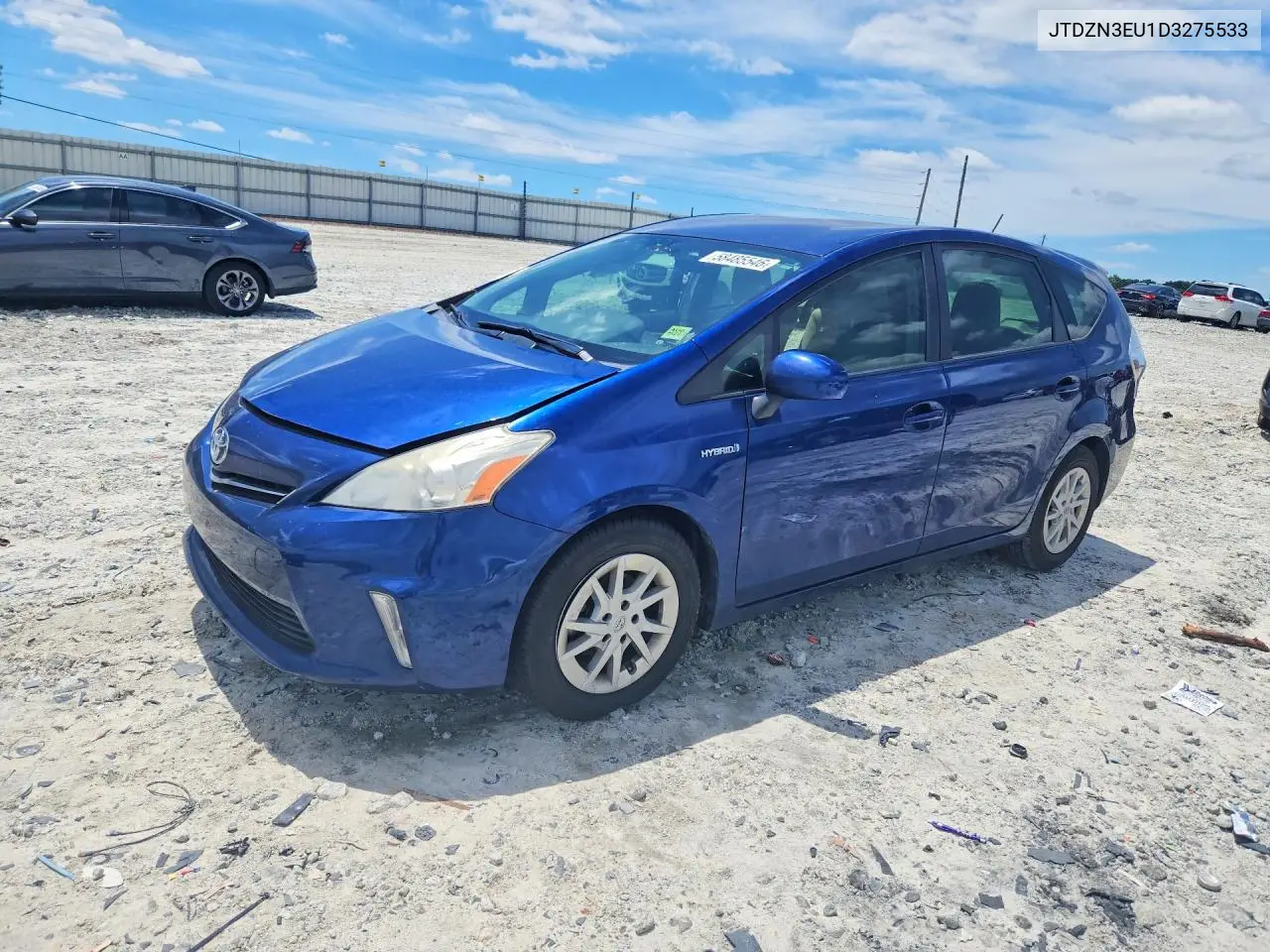 2013 Toyota Prius V Two VIN: JTDZN3EU1D3275533 Lot: 58485546