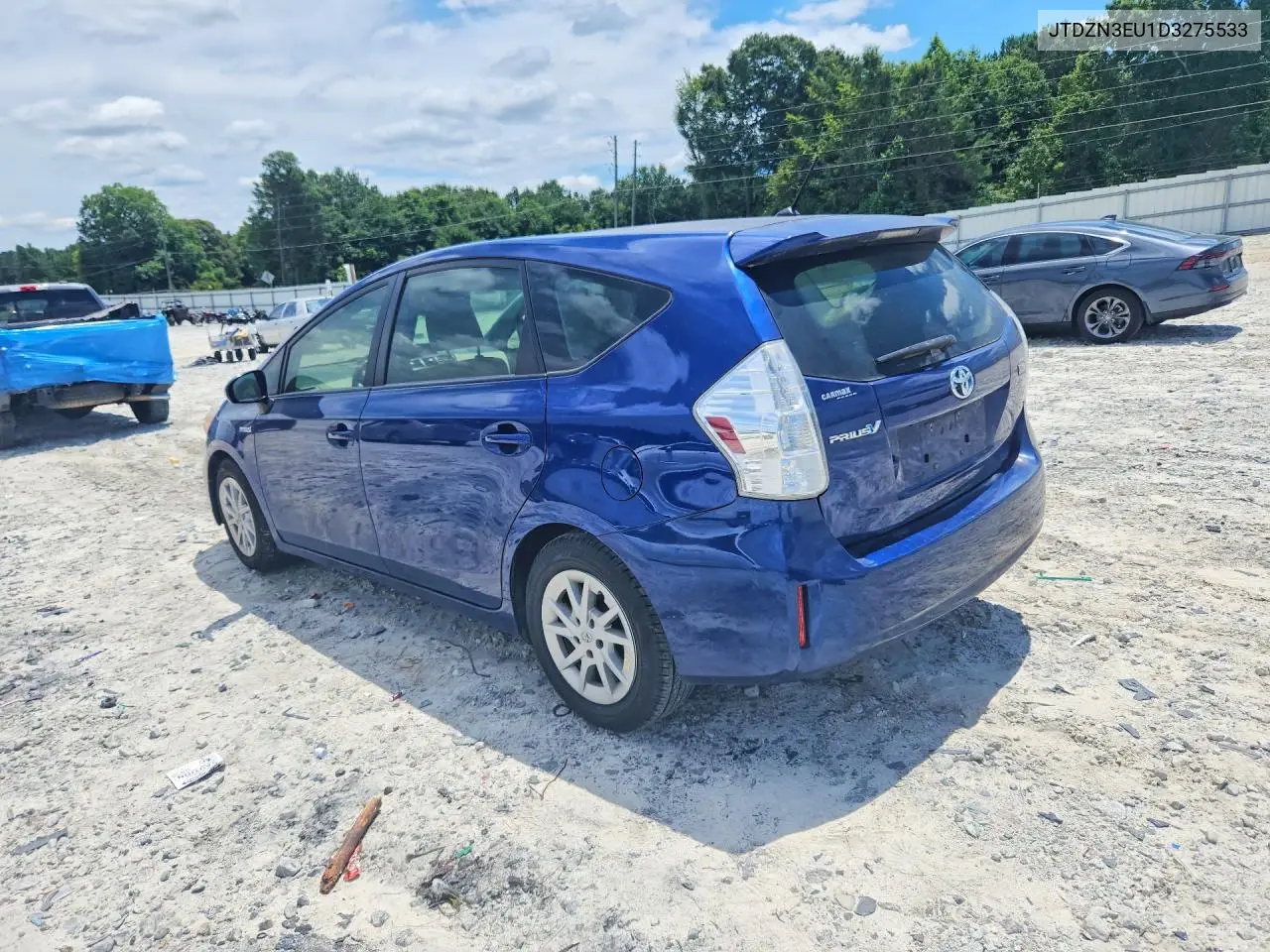 2013 Toyota Prius V Two VIN: JTDZN3EU1D3275533 Lot: 58485546