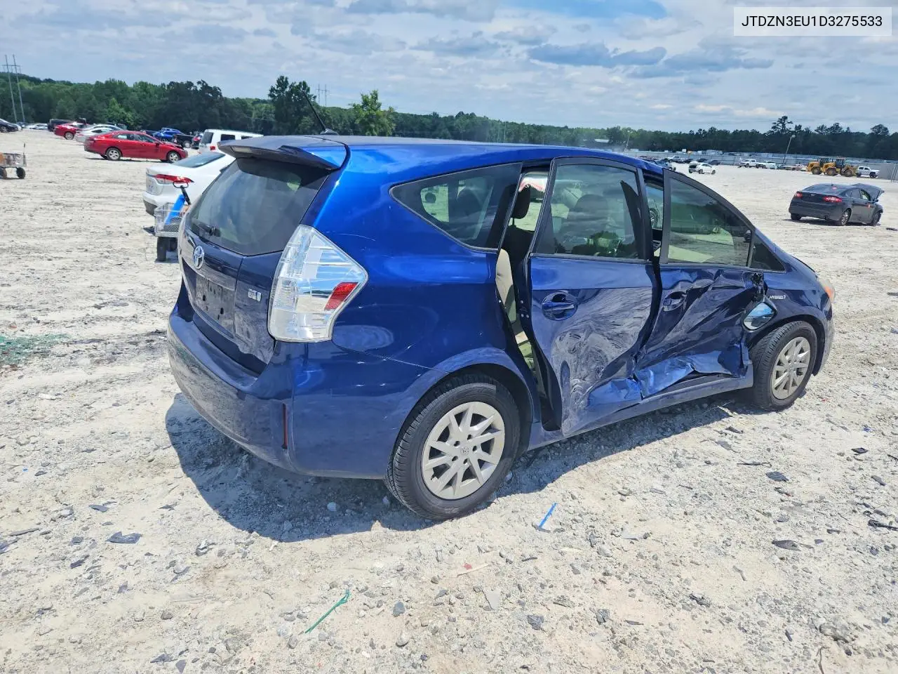 2013 Toyota Prius V Two VIN: JTDZN3EU1D3275533 Lot: 58485546