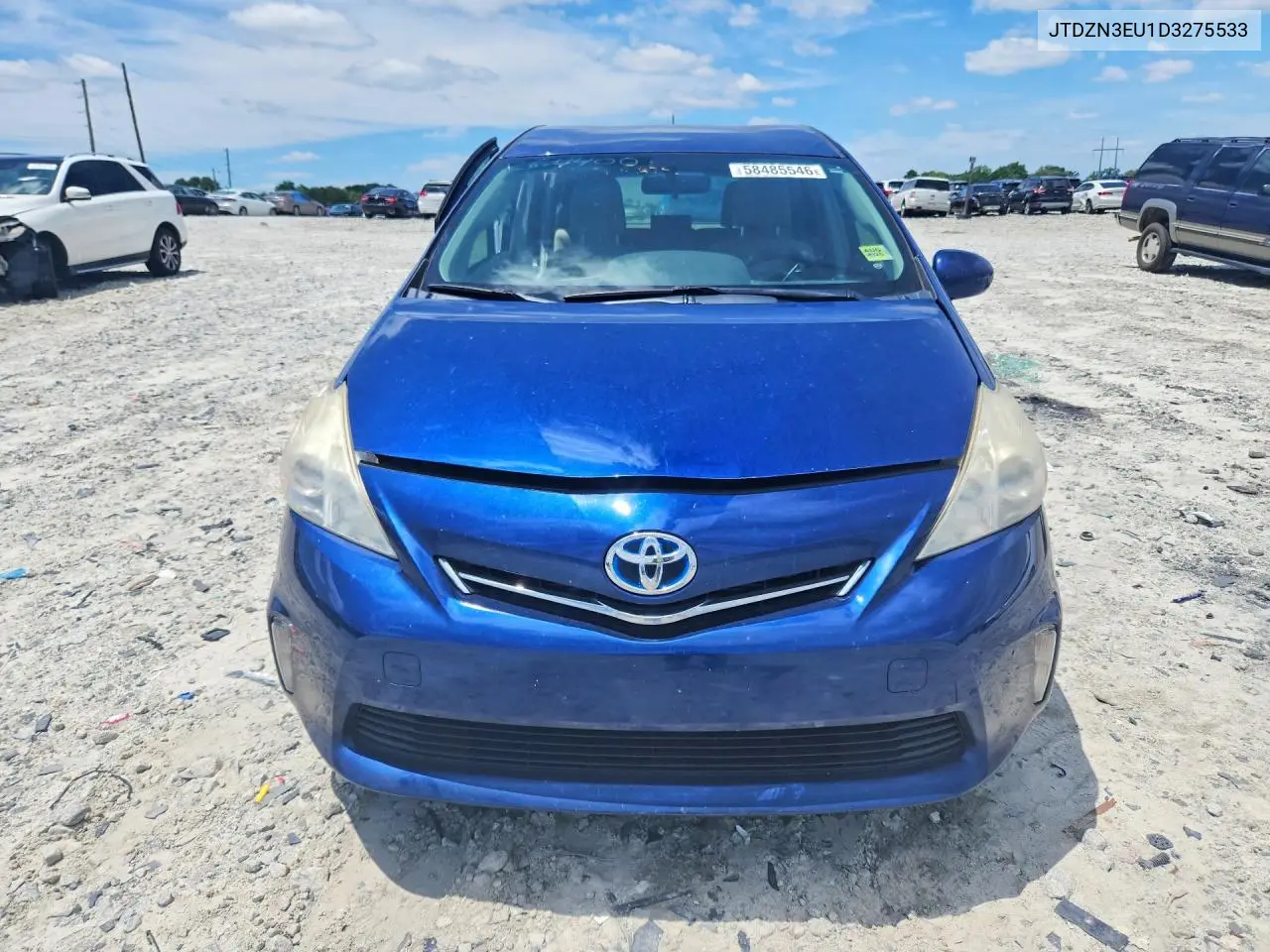 2013 Toyota Prius V Two VIN: JTDZN3EU1D3275533 Lot: 58485546