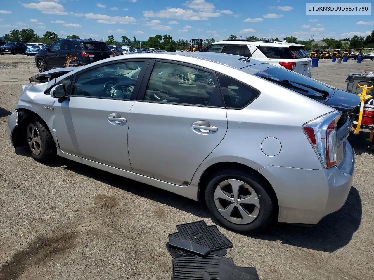 2013 Toyota Prius Four VIN: JTDKN3DU9D5571780 Lot: 58600746
