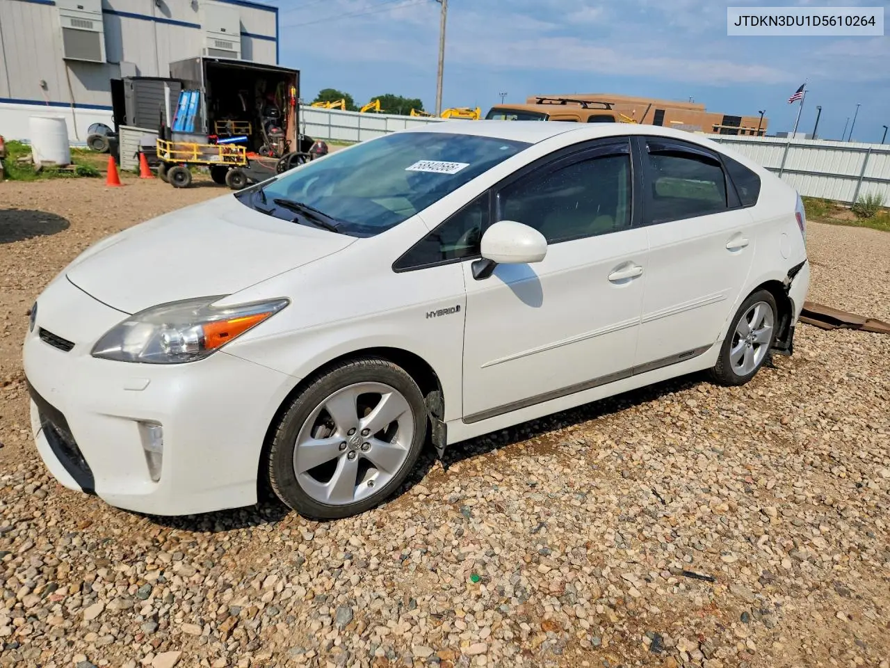 2013 Toyota Prius Five VIN: JTDKN3DU1D5610264 Lot: 58840566