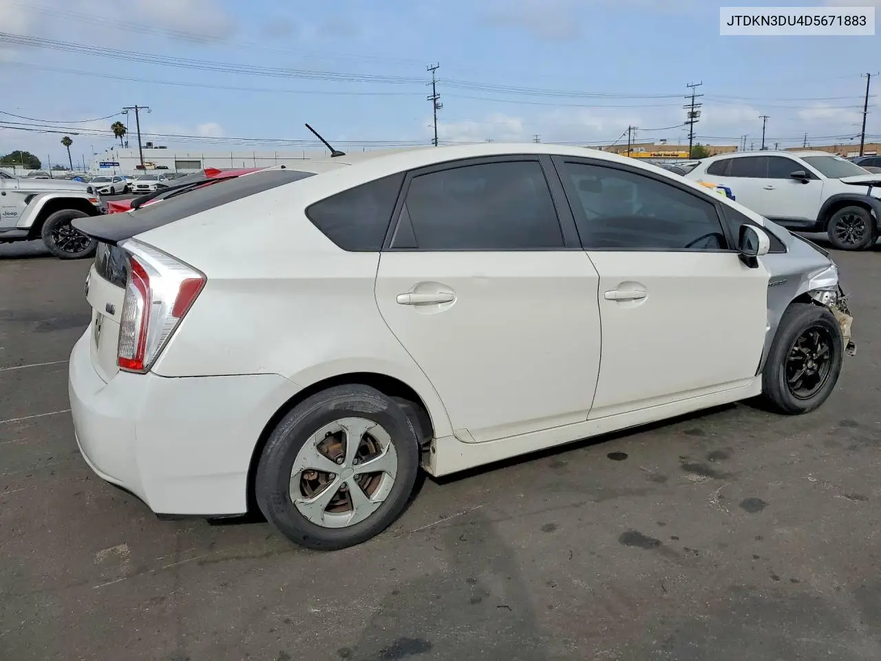 JTDKN3DU4D5671883 2013 Toyota Prius Two