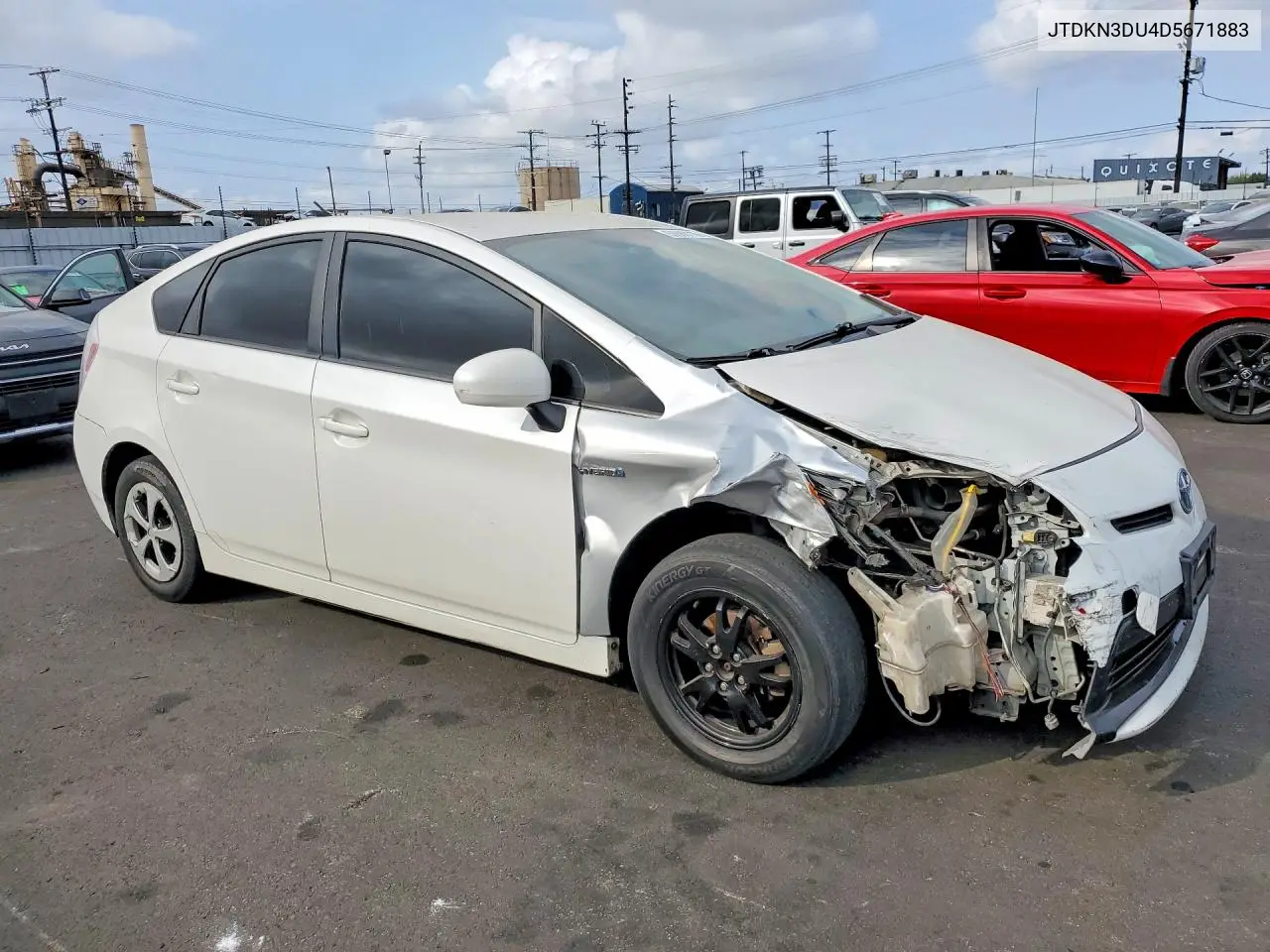 JTDKN3DU4D5671883 2013 Toyota Prius Two