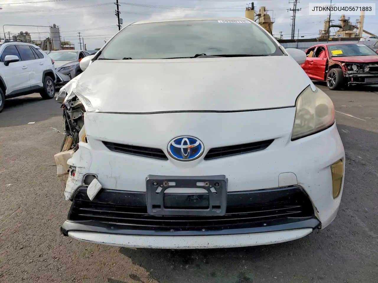 JTDKN3DU4D5671883 2013 Toyota Prius Two