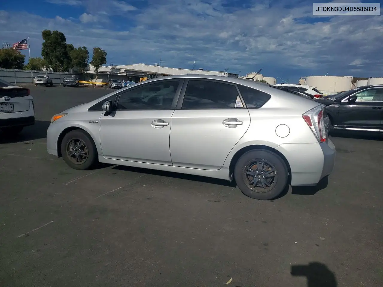 2013 Toyota Prius Three VIN: JTDKN3DU4D5586834 Lot: 59733936