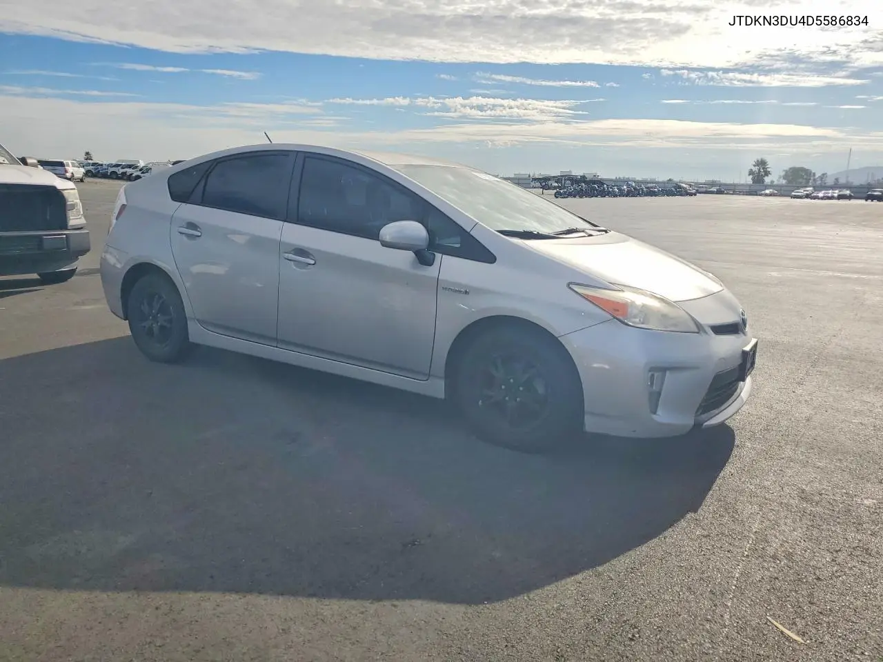 2013 Toyota Prius Three VIN: JTDKN3DU4D5586834 Lot: 59733936