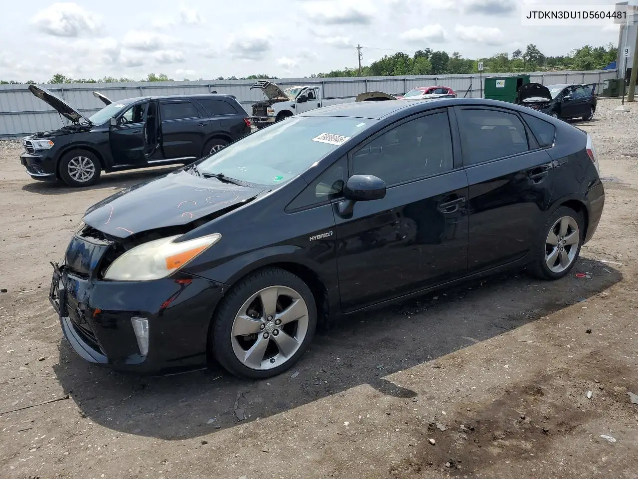 2013 Toyota Prius Persona Series Se VIN: JTDKN3DU1D5604481 Lot: 59896946