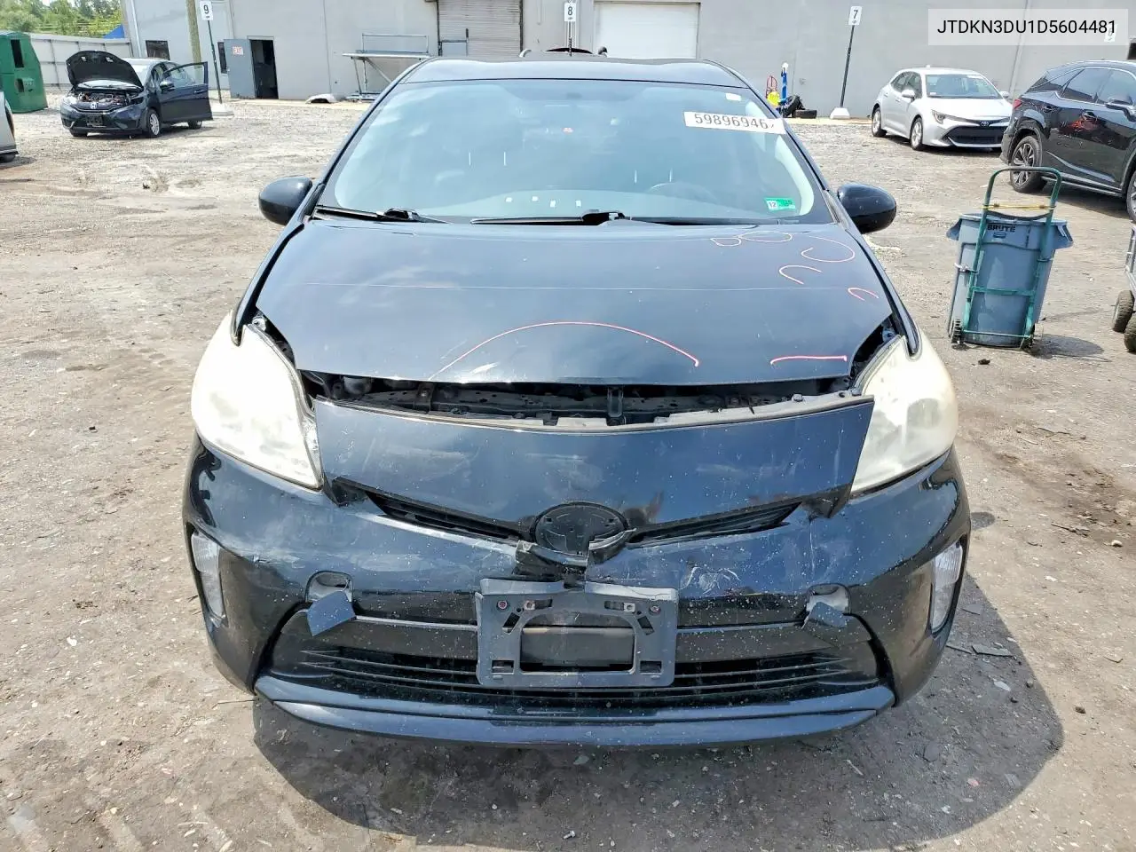 2013 Toyota Prius Persona Series Se VIN: JTDKN3DU1D5604481 Lot: 59896946