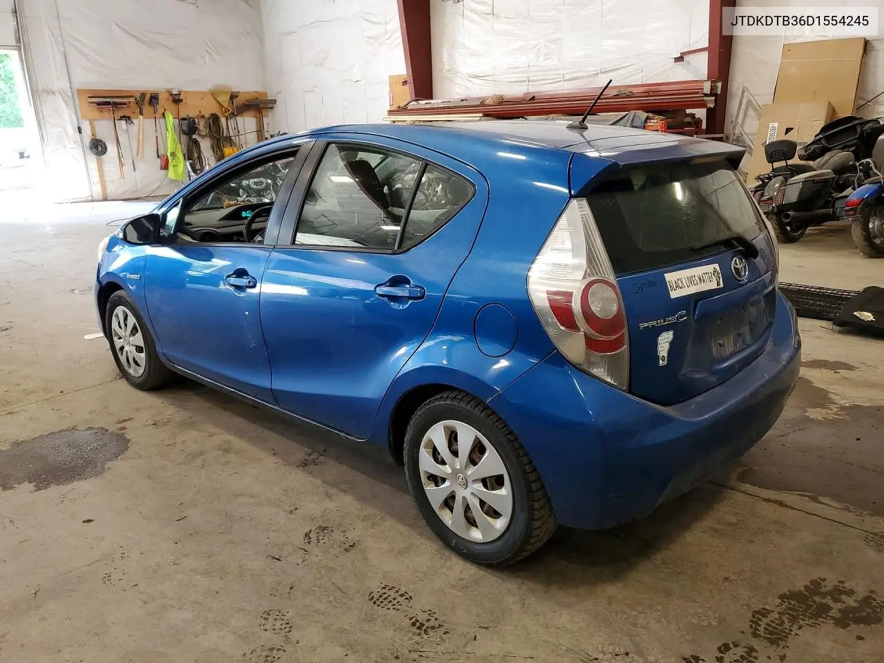 2013 Toyota Prius C Two VIN: JTDKDTB36D1554245 Lot: 60443986