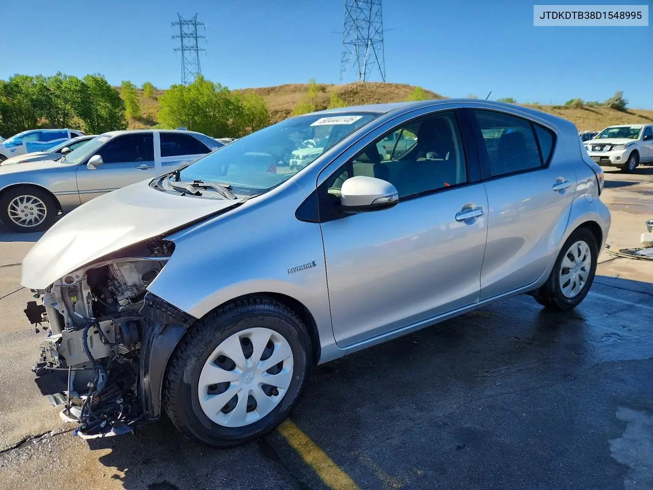 2013 Toyota Prius C Two VIN: JTDKDTB38D1548995 Lot: 60444146