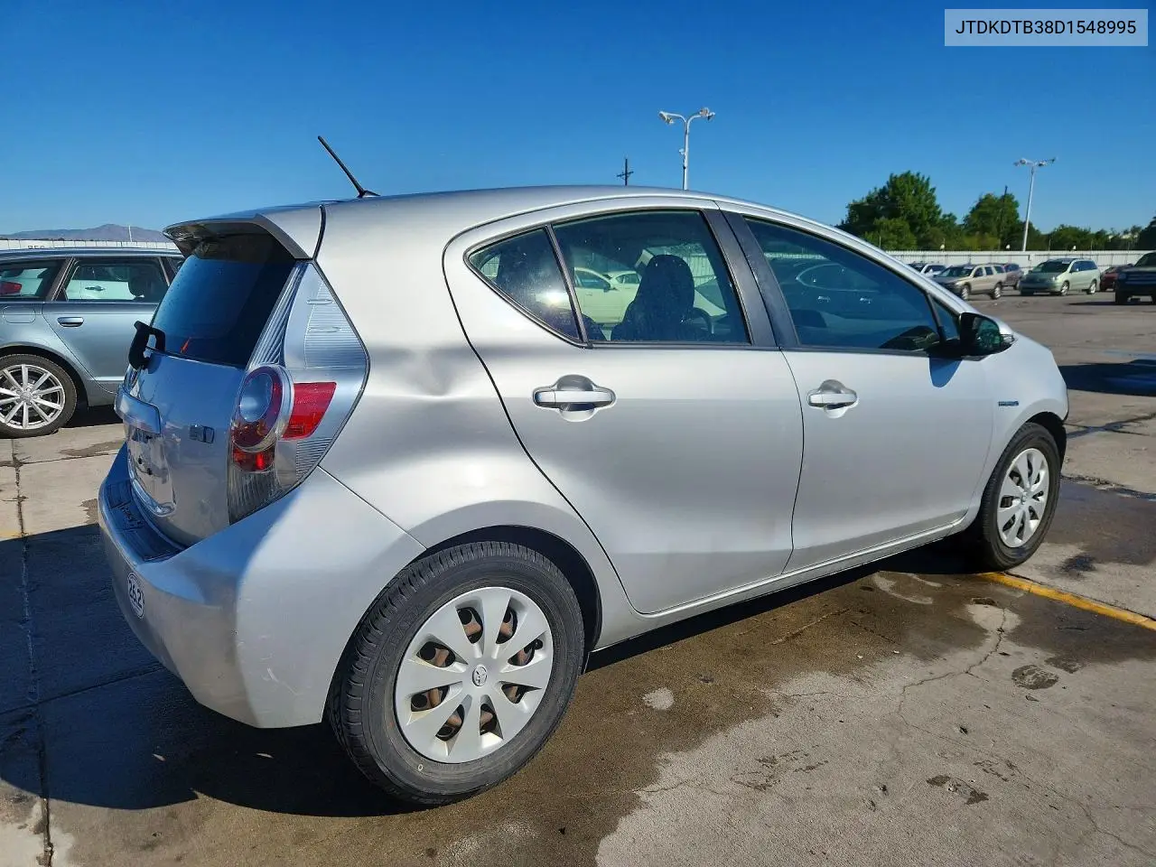 2013 Toyota Prius C Two VIN: JTDKDTB38D1548995 Lot: 60444146