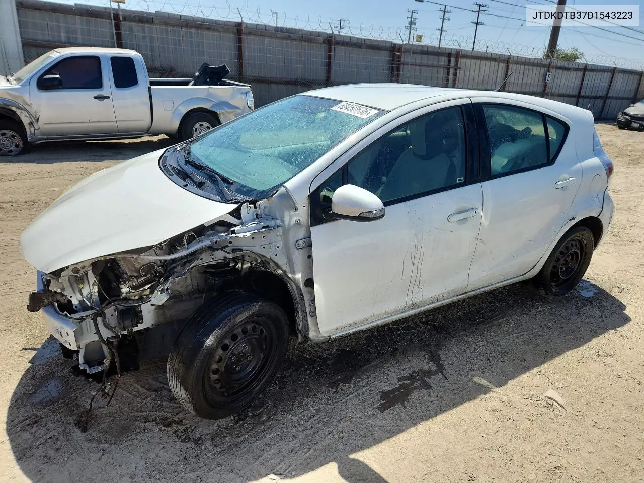 2013 Toyota Prius C One VIN: JTDKDTB37D1543223 Lot: 60450636