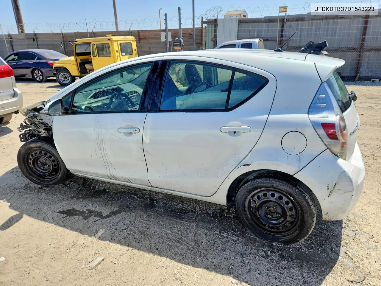 2013 Toyota Prius C One VIN: JTDKDTB37D1543223 Lot: 60450636