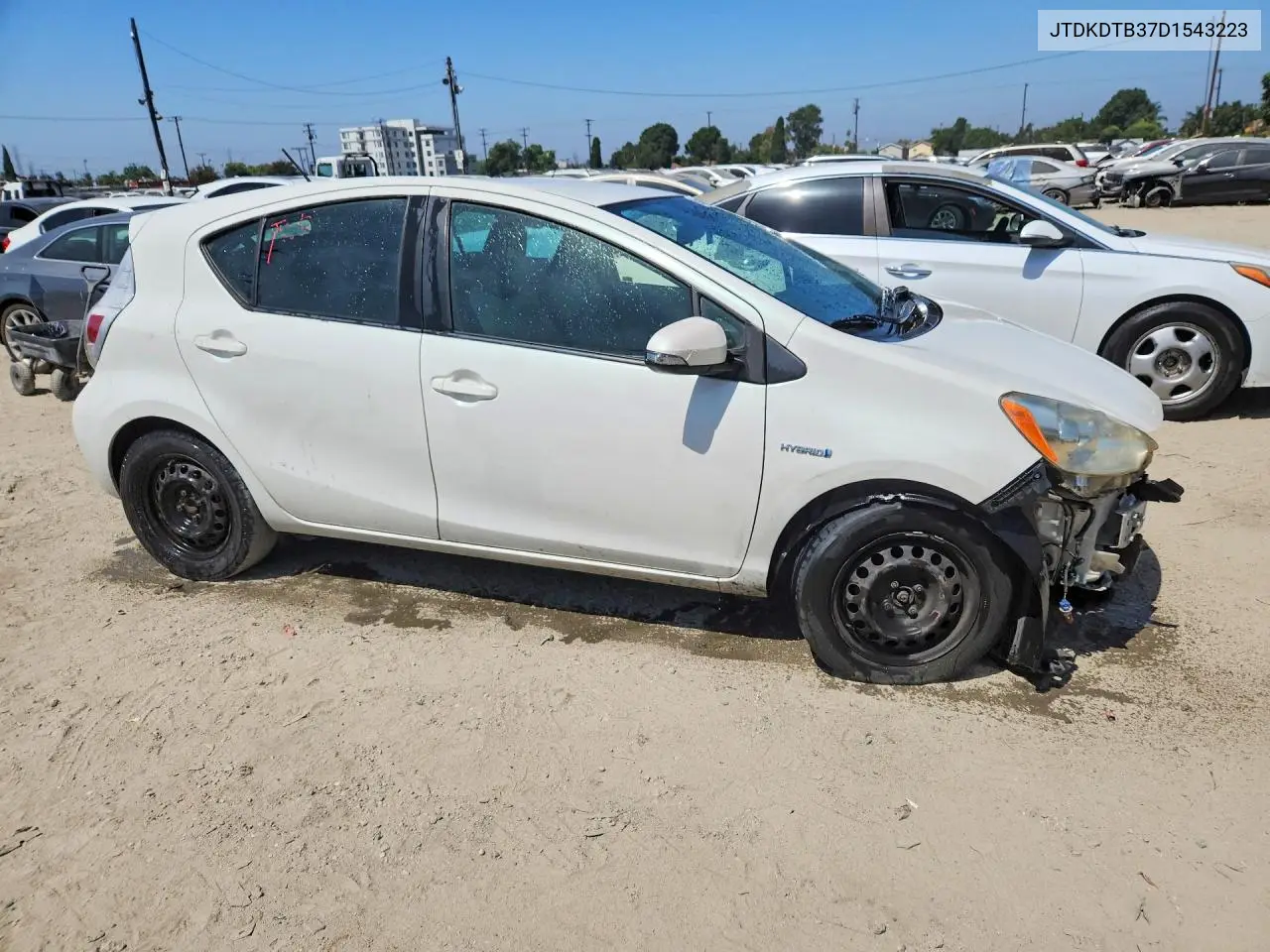 2013 Toyota Prius C One VIN: JTDKDTB37D1543223 Lot: 60450636