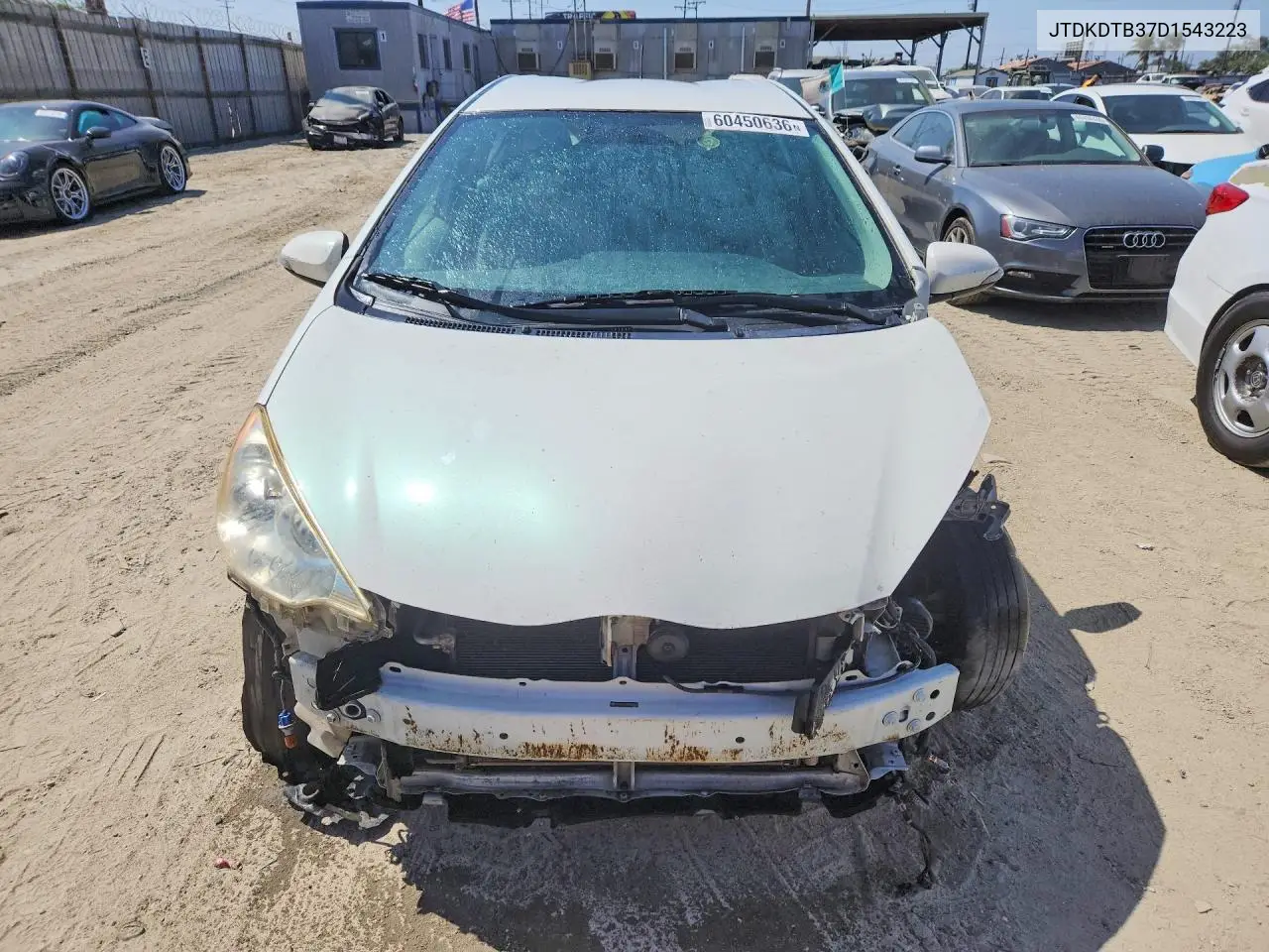 2013 Toyota Prius C One VIN: JTDKDTB37D1543223 Lot: 60450636
