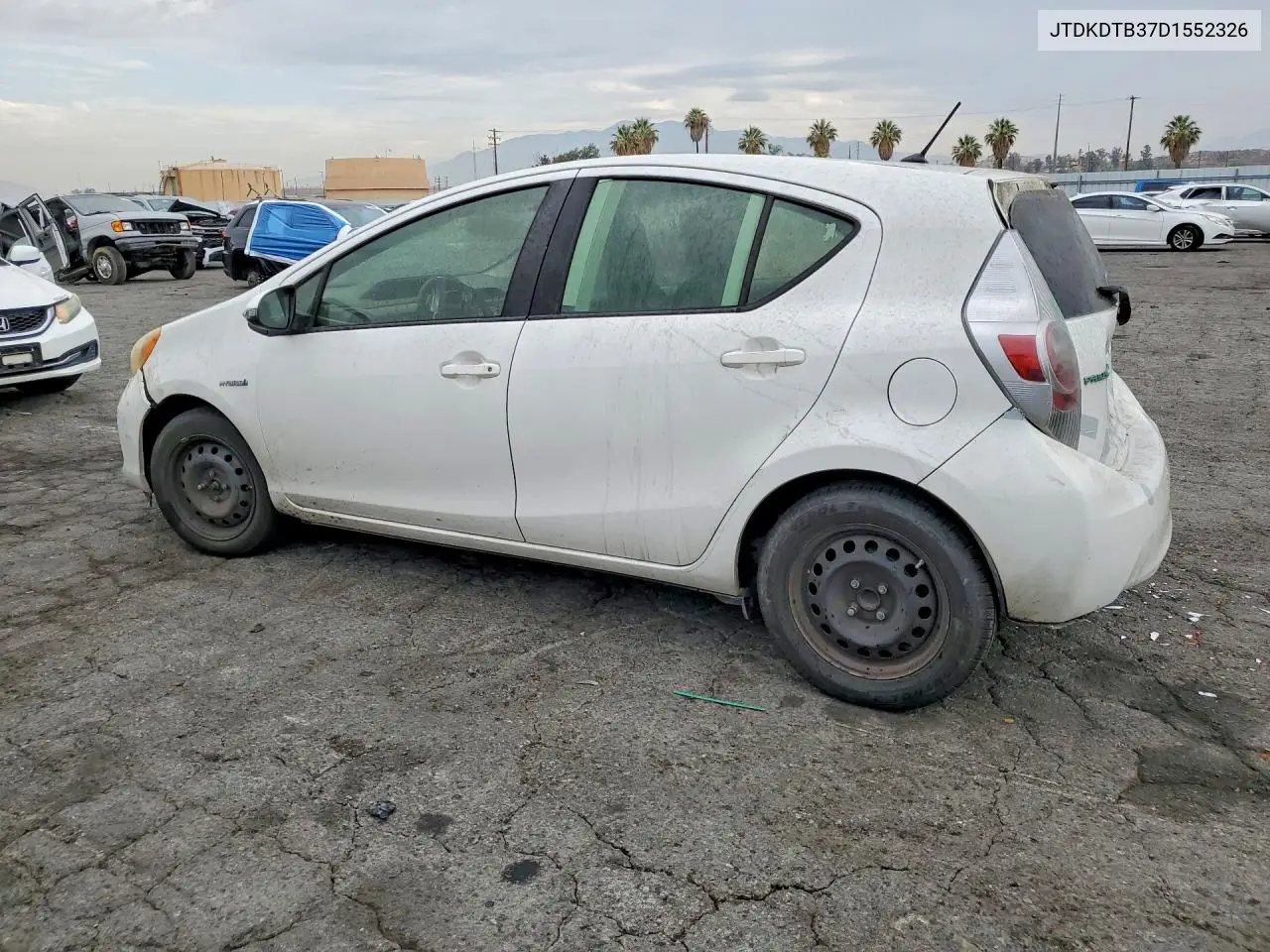 2013 Toyota Prius C One VIN: JTDKDTB37D1552326 Lot: 60492506
