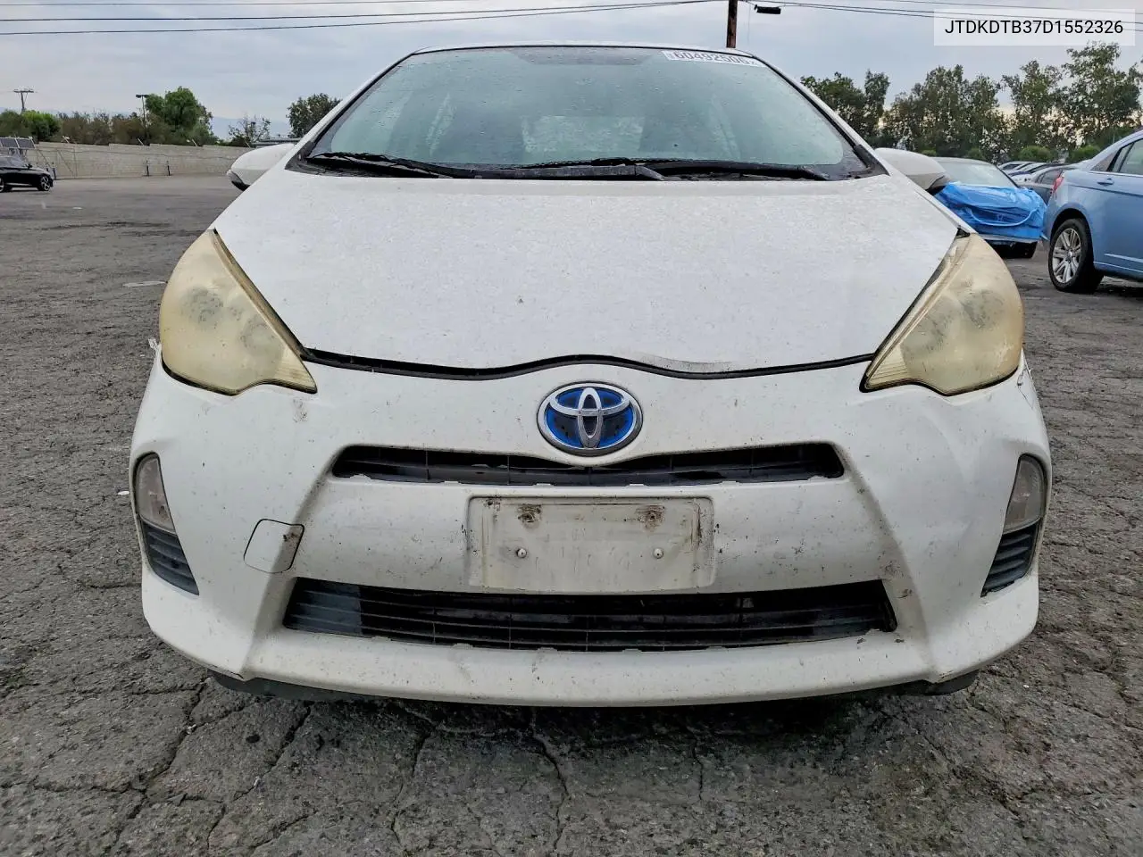2013 Toyota Prius C One VIN: JTDKDTB37D1552326 Lot: 60492506