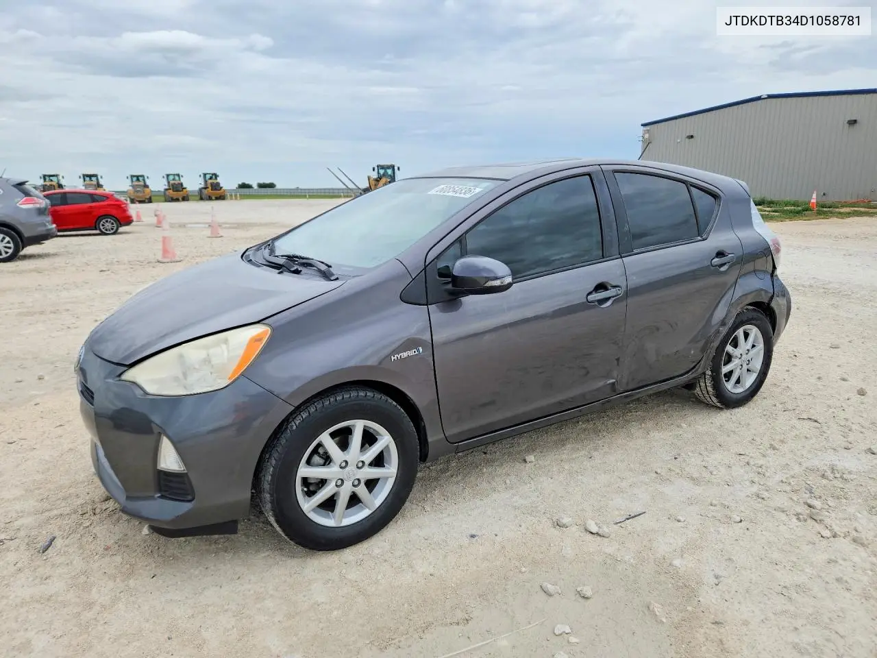 2013 Toyota Prius C Three VIN: JTDKDTB34D1058781 Lot: 60854836