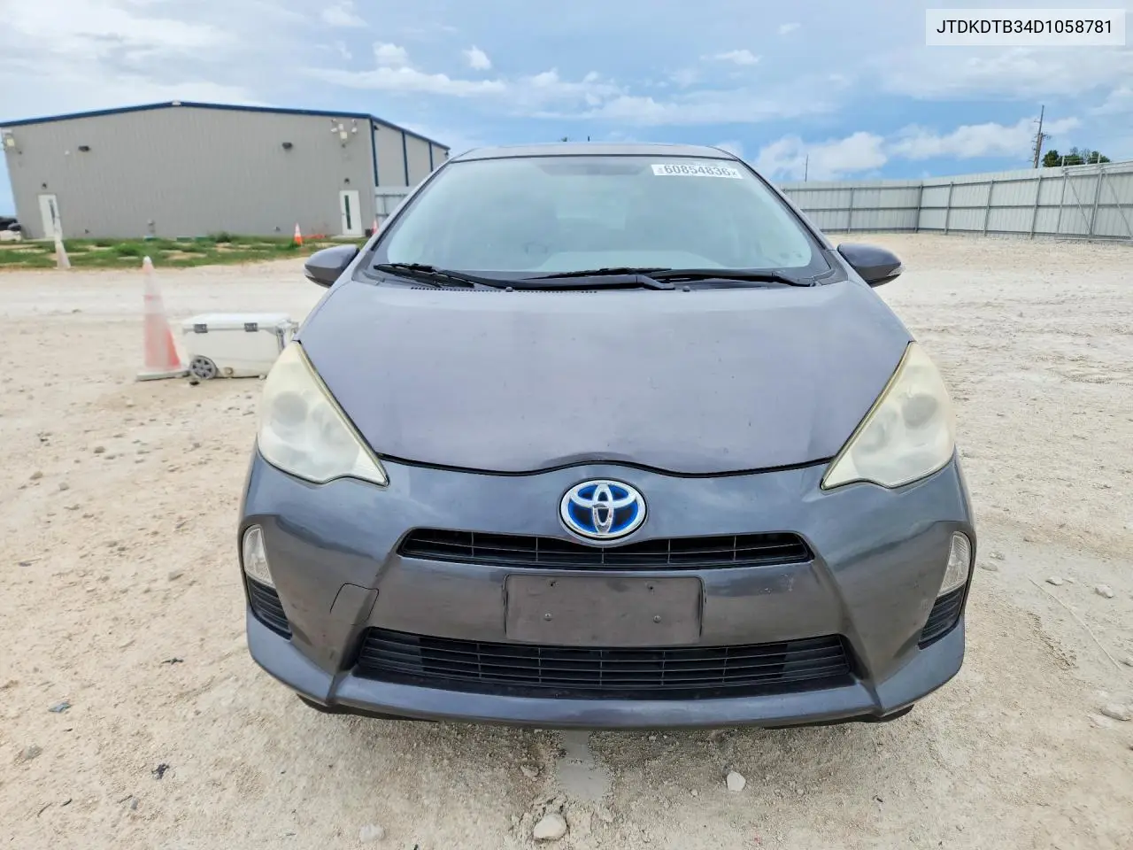 2013 Toyota Prius C Three VIN: JTDKDTB34D1058781 Lot: 60854836