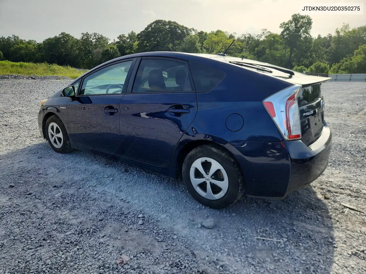 2013 Toyota Prius Three VIN: JTDKN3DU2D0350275 Lot: 60896776