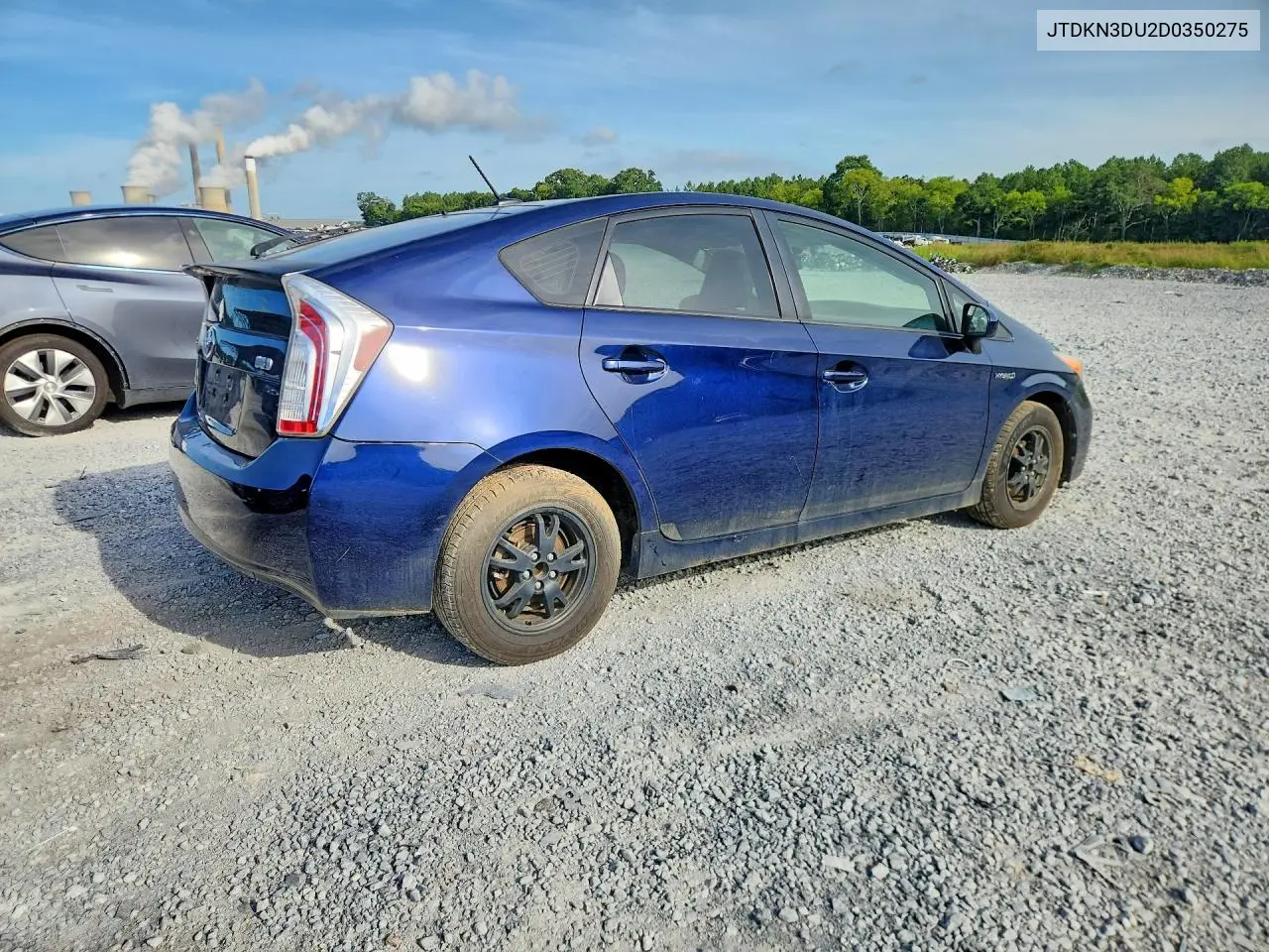 2013 Toyota Prius Three VIN: JTDKN3DU2D0350275 Lot: 60896776