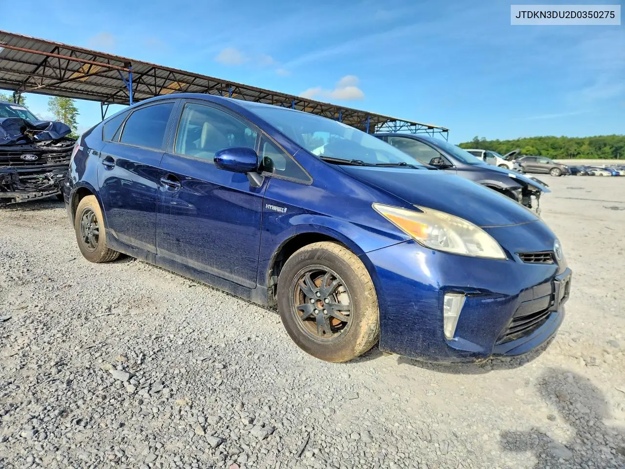 2013 Toyota Prius Three VIN: JTDKN3DU2D0350275 Lot: 60896776