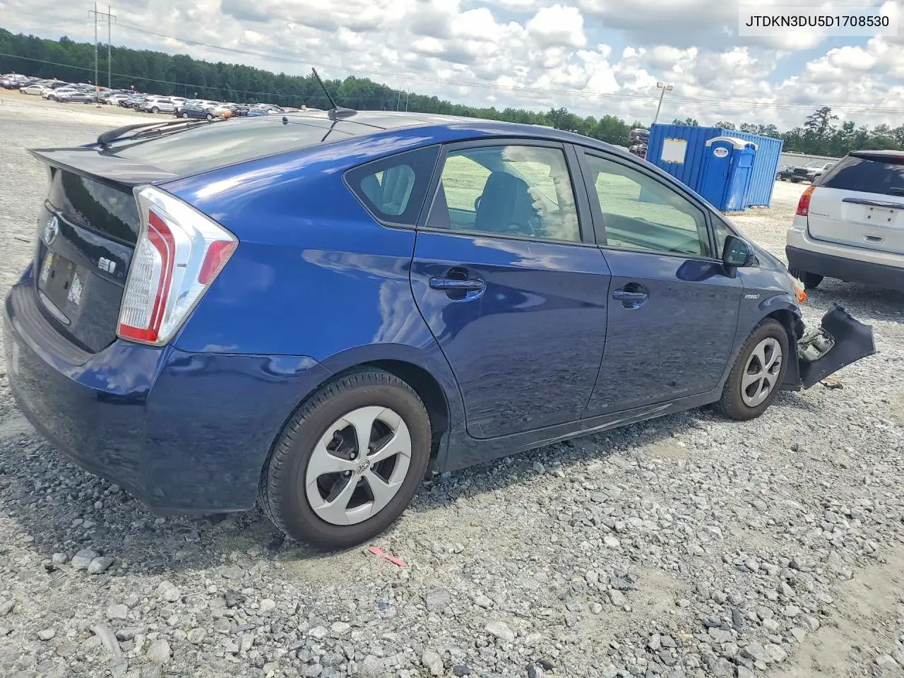 2013 Toyota Prius Three VIN: JTDKN3DU5D1708530 Lot: 61098656