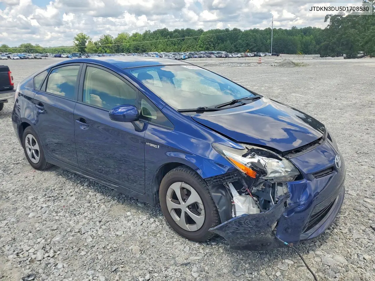 2013 Toyota Prius Three VIN: JTDKN3DU5D1708530 Lot: 61098656